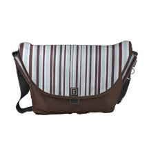 Sac messenger coloré à rayures besaces