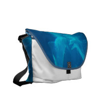 Sac messenger de causerie à paires de dauphin sacoche