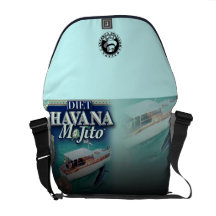 Sac messenger de La Havane Mojito de régime Sacoche