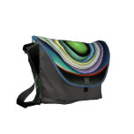 Sac messenger de tourbillonnement artistique à cer sacoches