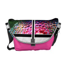 Sac messenger en cristal à Rickshaw de python Sacoches