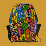 Sac messenger floral coloré extraordinaire sacs messenger