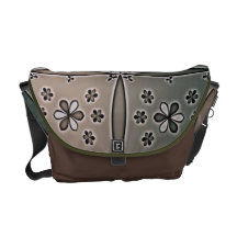 Sac messenger floral sacoche
