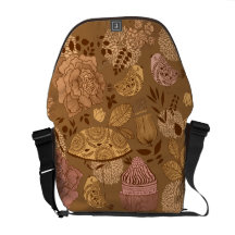 Sac messenger floral vintage à Rickshaw Sacoches
