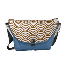 Sac messenger japonais à motif de kimono sacoches