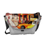 Sac messenger jaune à taxi de New York City Besaces