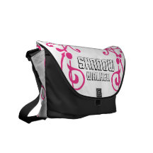 Sac messenger (magenta) à ivoire de fibrille besace