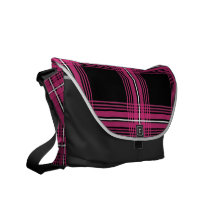 Sac messenger (magenta) à plexus besaces