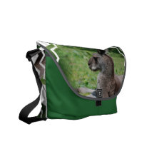 Sac messenger mignon à kangourou besaces