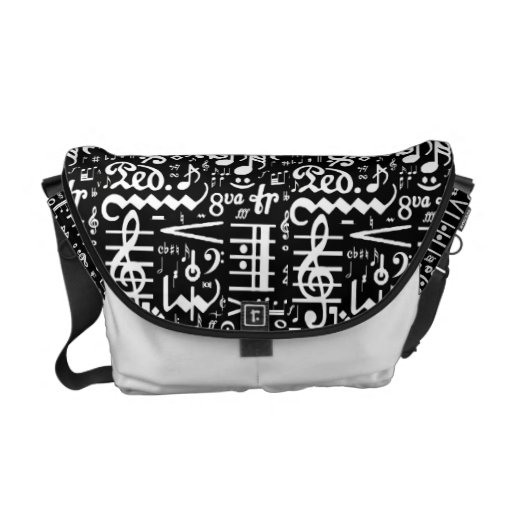 Sac messenger musical à Rickshaw de symboles Besaces