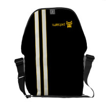 Sac messenger noir sacoches