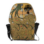 Sac messenger personnalisé à lustre d'arbre de rem sacoche
