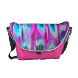 Sac messenger rose et bleu à Rickshaw de cellules Besace