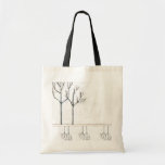 sac noir d'arbre