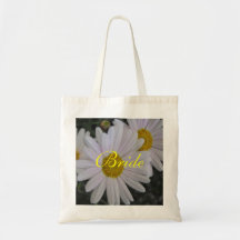 Sac nommé, fleurs de marguerite