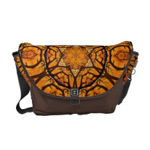 Sac orange attirant de Rickshaw d'étoile Sacoches