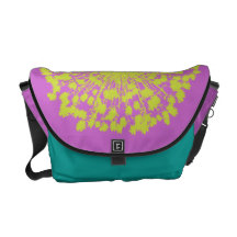 Sac personnalisable de rétro marguerite circulaire sacoche
