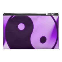 Sac pourpre d'accessoire de voyage de yang de yin trousses de voyage