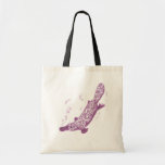 Sac quotidien mauve d'ornithorynque