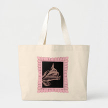 Sac rose de ~ de fleur