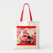 Sac rose de Poinsetta