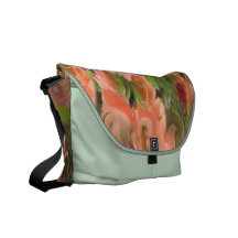 Sac rose et vert de pêche jardin d'abrégé sur sacoche
