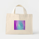 Sac violet abstrait de lentille