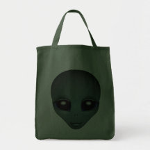 Sacs fourre-tout étrangers mignons et sac d'épicer