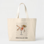 Sacs fourre-tout - fille dans un verre de Martini,