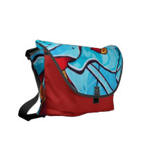 Sacs messenger chics Rouge-Urbains à Granita Besaces