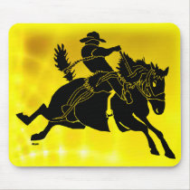 Saddlebronc 203 tapis de souris
