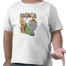 Safari animal t-shirts