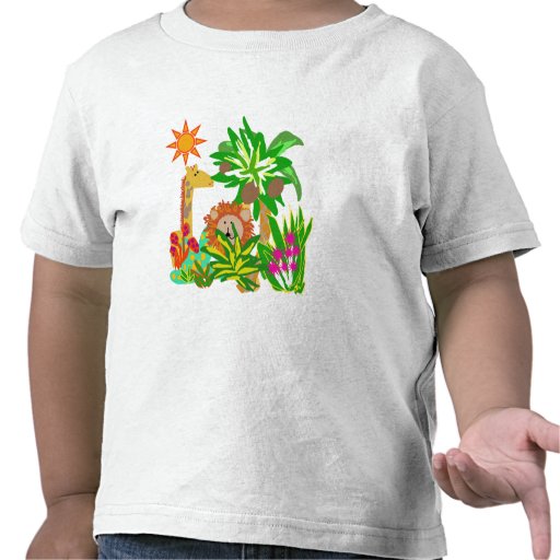 Safari de jungle t-shirt