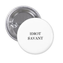 SAGE d'idiot Badge