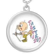 Sagittaire de bande dessinée colliers