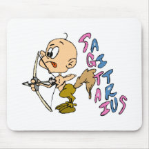 Sagittaire de bande dessinée tapis de souris