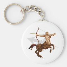 Sagittaire le signe de zodiaque d'étoile ou de nai porte-clef