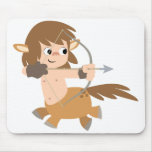 Sagittaire mignon Mousepad de centaure de bande de tapis de souris