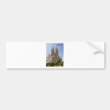 Sagrada Familia Barcelone Espagne Adhésifs Pour Voiture