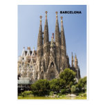 Sagrada Familia Barcelone Espagne Cartes Postales