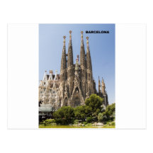 Sagrada Familia Barcelone Espagne Cartes Postales