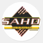 SAHD - PAPA DE SÉJOUR À LA MAISON - GRAND CADEAU D ADHÉSIFS RONDS