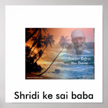 saibabashirdi29, saibabashirdi35, sai de Shridi KE Poster