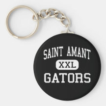 Saint Amant - alligators - haut - saint Amant Porte-clés