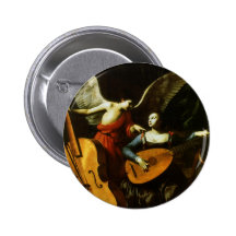 Saint Cecilia et l'ange par Carlo Saraceni Pin's