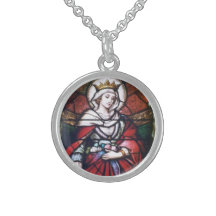 saint, chaîne pendentifs