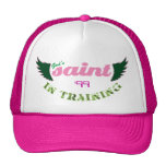 Saint dans le chapeau (rose) de formation casquette