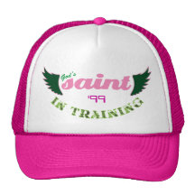 Saint dans le chapeau (rose) de formation casquette