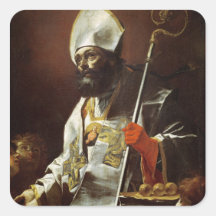 Saint-Nicolas de Bari Autocollants