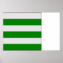 Saint Pol Sur Mer drapeau de Nord-France, France Posters